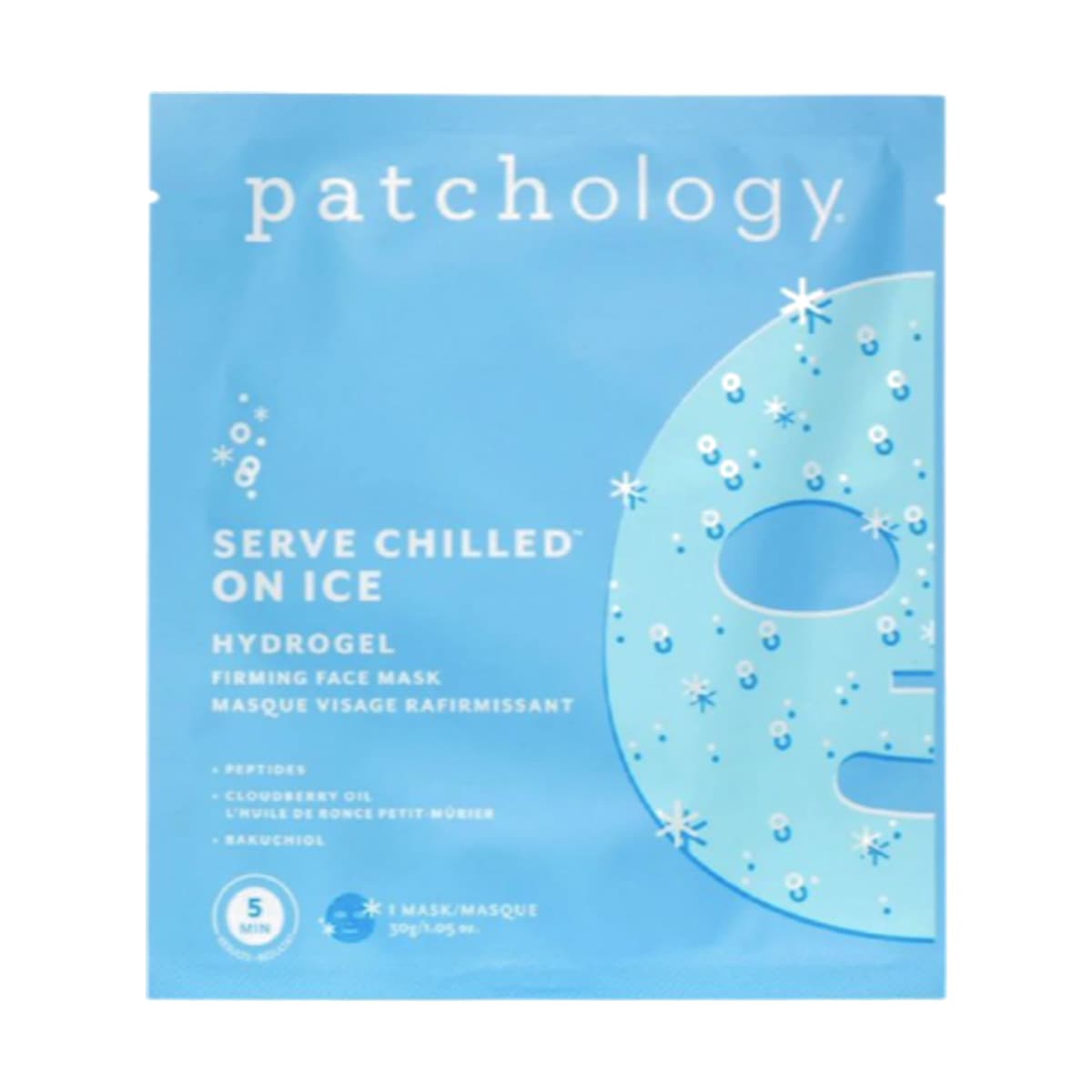 Patchology - Охолоджуюча та зміцнююча гідрогелева маска Iced Hydrogel Mask