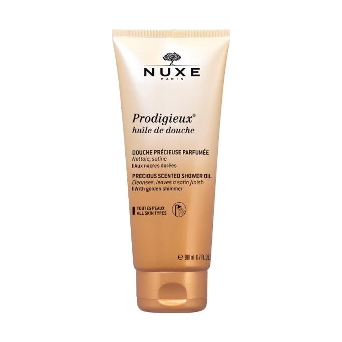 Nuxe Гель для душу з натуральними маслами. Prodigieux guile de douche