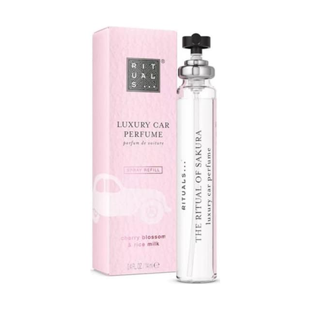 Rituals Автомобільний ароматизатор The Ritual of Sakura luxury car perfume spray refill cherry blossom&rice milk