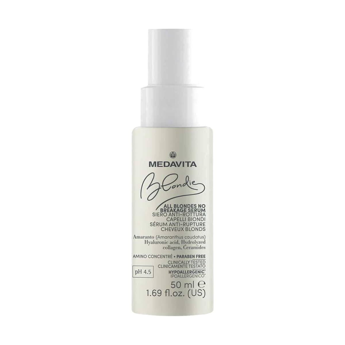 Medavita Зміцнювальна сироватка для всіх відтінків блонду All Blondes No Breakage Serum