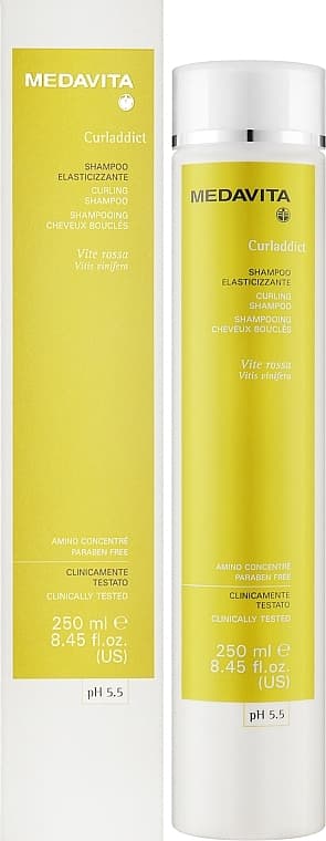Medavita
Зволожуючий шампунь для хвилястого та кучерявого волосся Curladdict Curling Shampoo