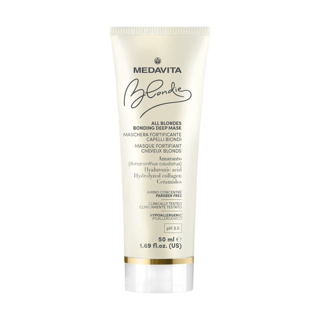 Medavita Глибоко зміцнювальна маска для всіх відтінків блонду All Blondes Bonding deep Mask