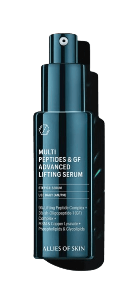 Allies of Skin Мультипептидна сироватка з ефектом ліфтингу Multi Peptides & GF Advanced Lifting Serum