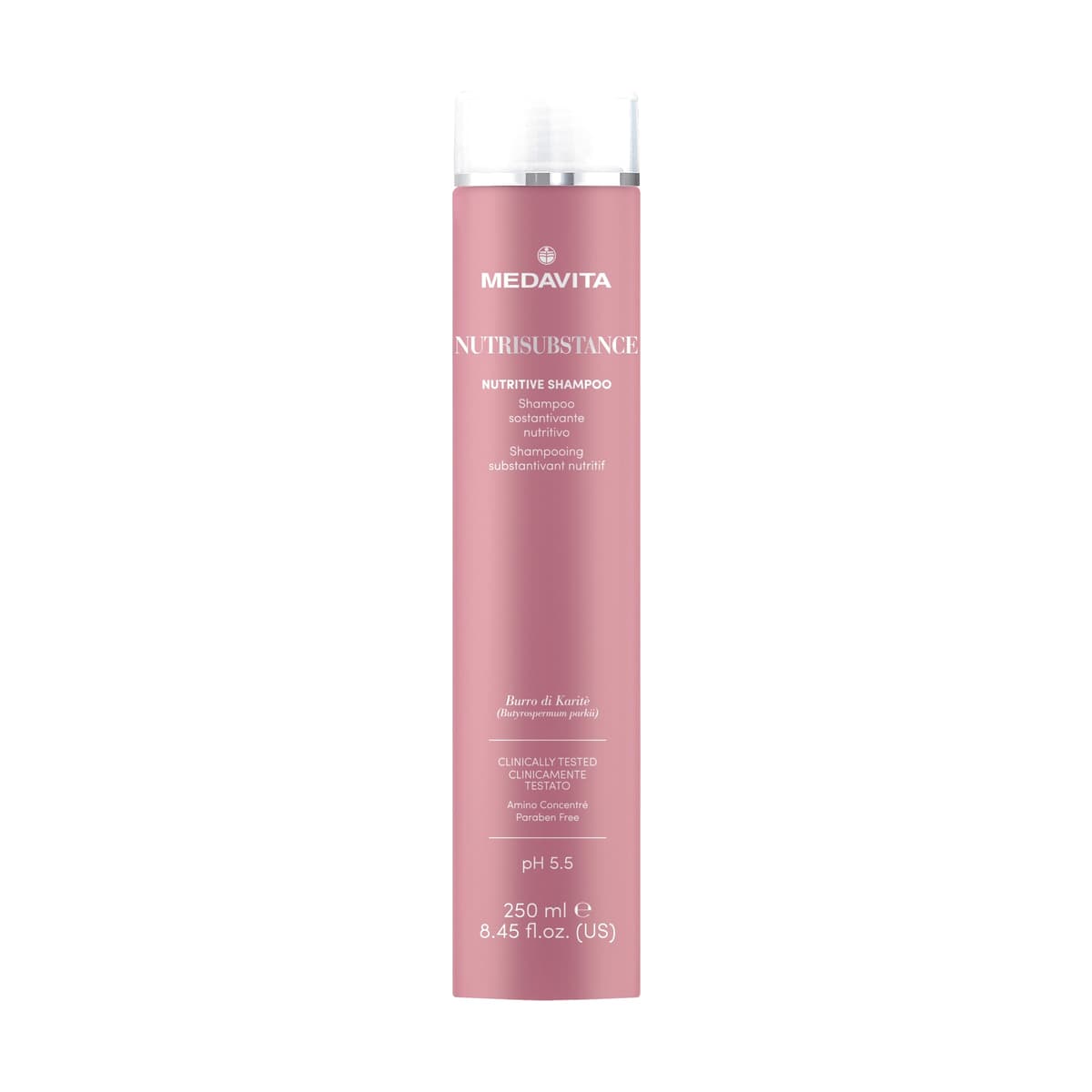 Medavita Шампунь живильний для сухого волосся NUTRISUBSTANCE Shampoo Sostantivante Nutritivo