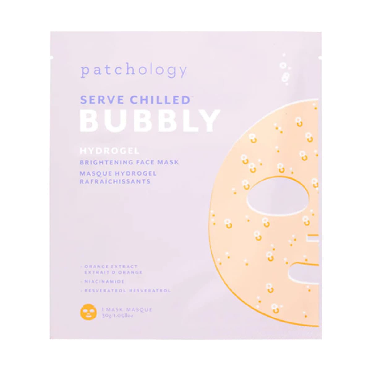 Patchology - Освітлююча гідрогелева маска
Bubbly Hydrogel Mask