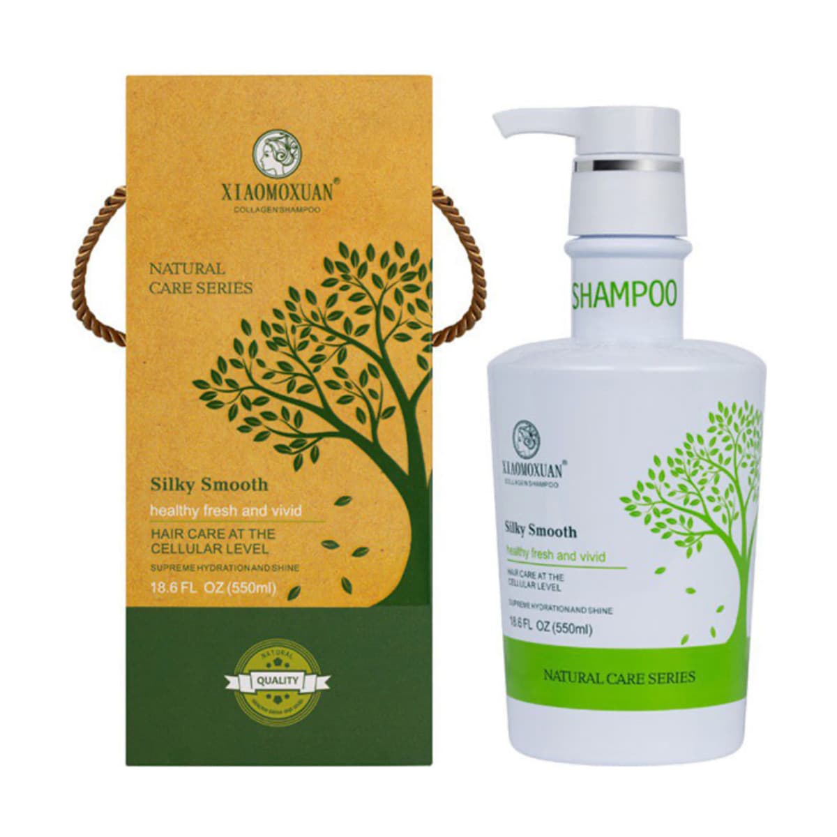 XIAOMOXUAN Шампунь для пошкодженого волосся з колагеном shampoo