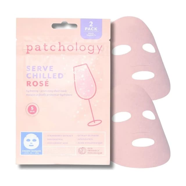 Patchology Маска Освіжаюча з екстрактом троянди Serve Chilled Rose