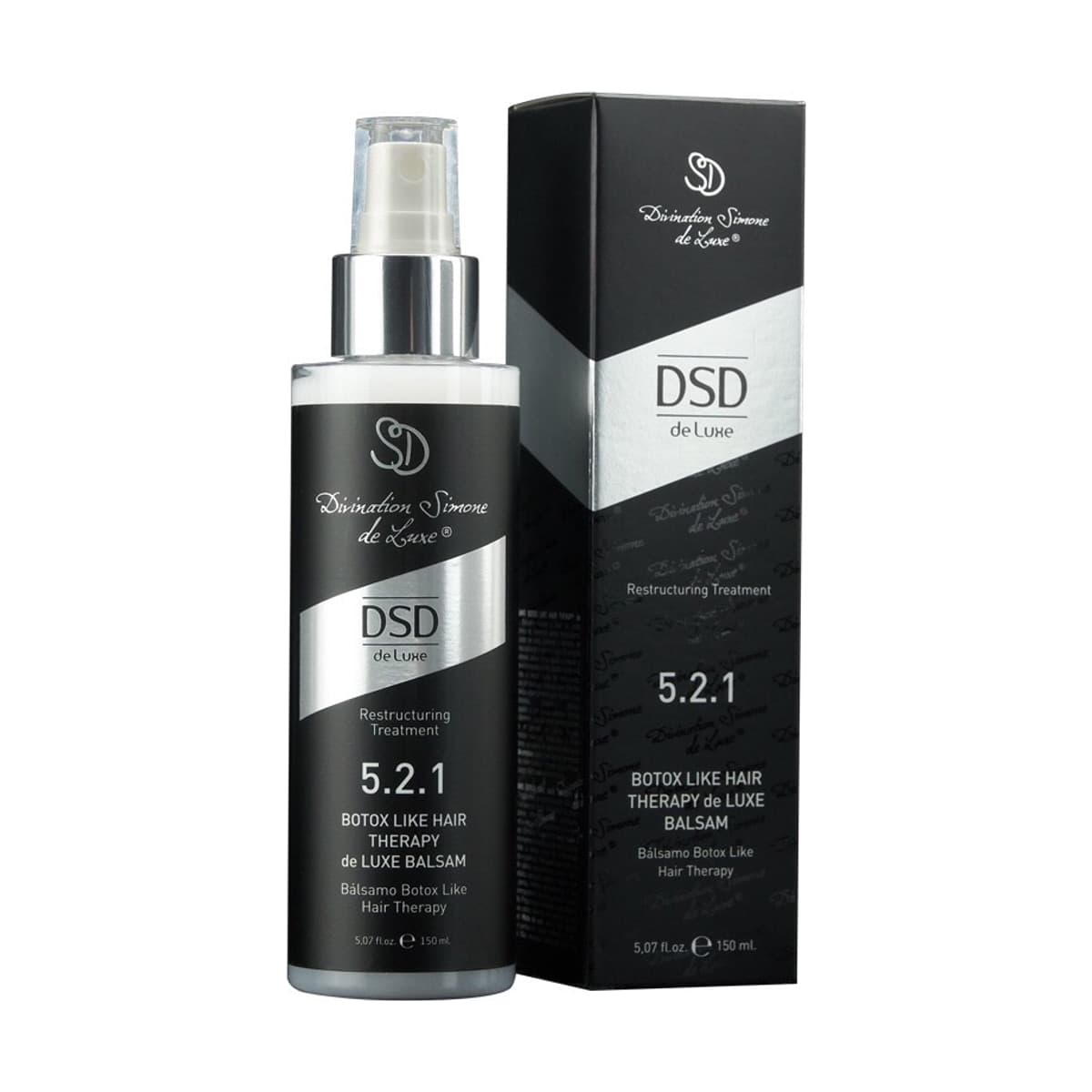 DSD de Luxe - Відновлюючий спрей Ботокс 5.2.1
Botox Hair Therapy Balsam