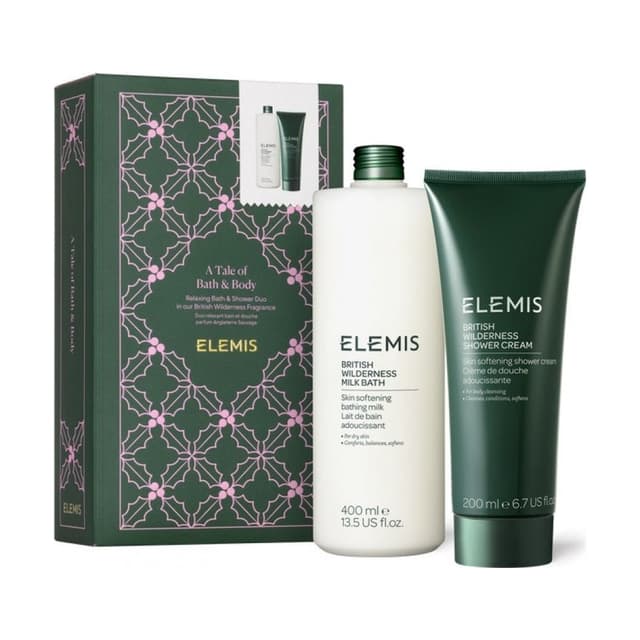ELEMIS Розслаблюючий дует для ванни та душу Дика природа Британії
A Tale of Bath & Body British Wilderness Gift Set