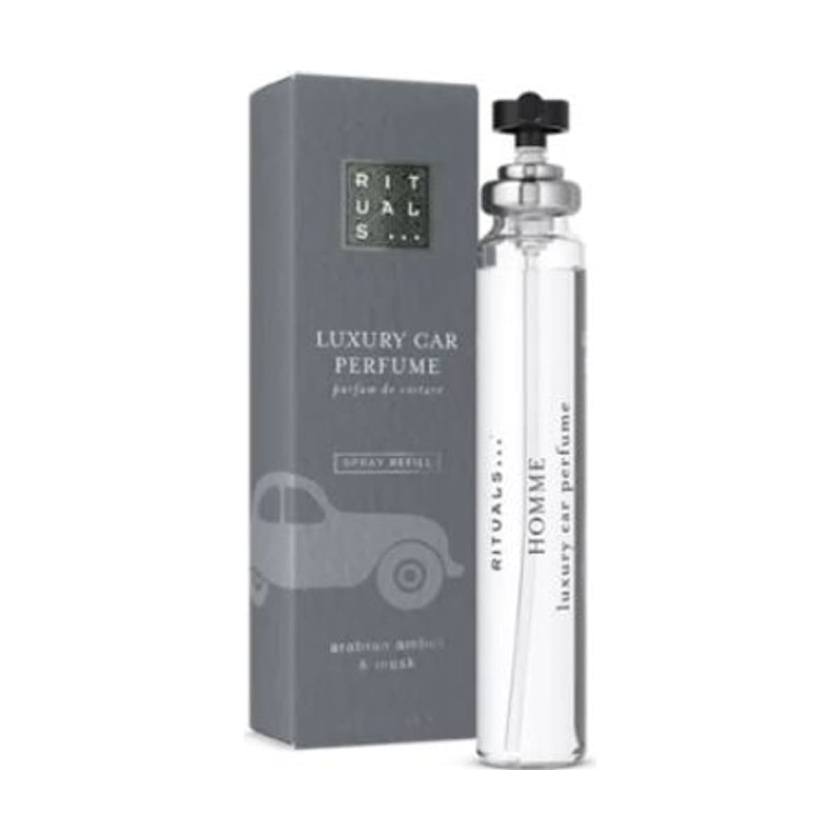 Rituals Автомобільний ароматизатор The Ritual of Homme luxury car perfume spray refill arabian amber&musk