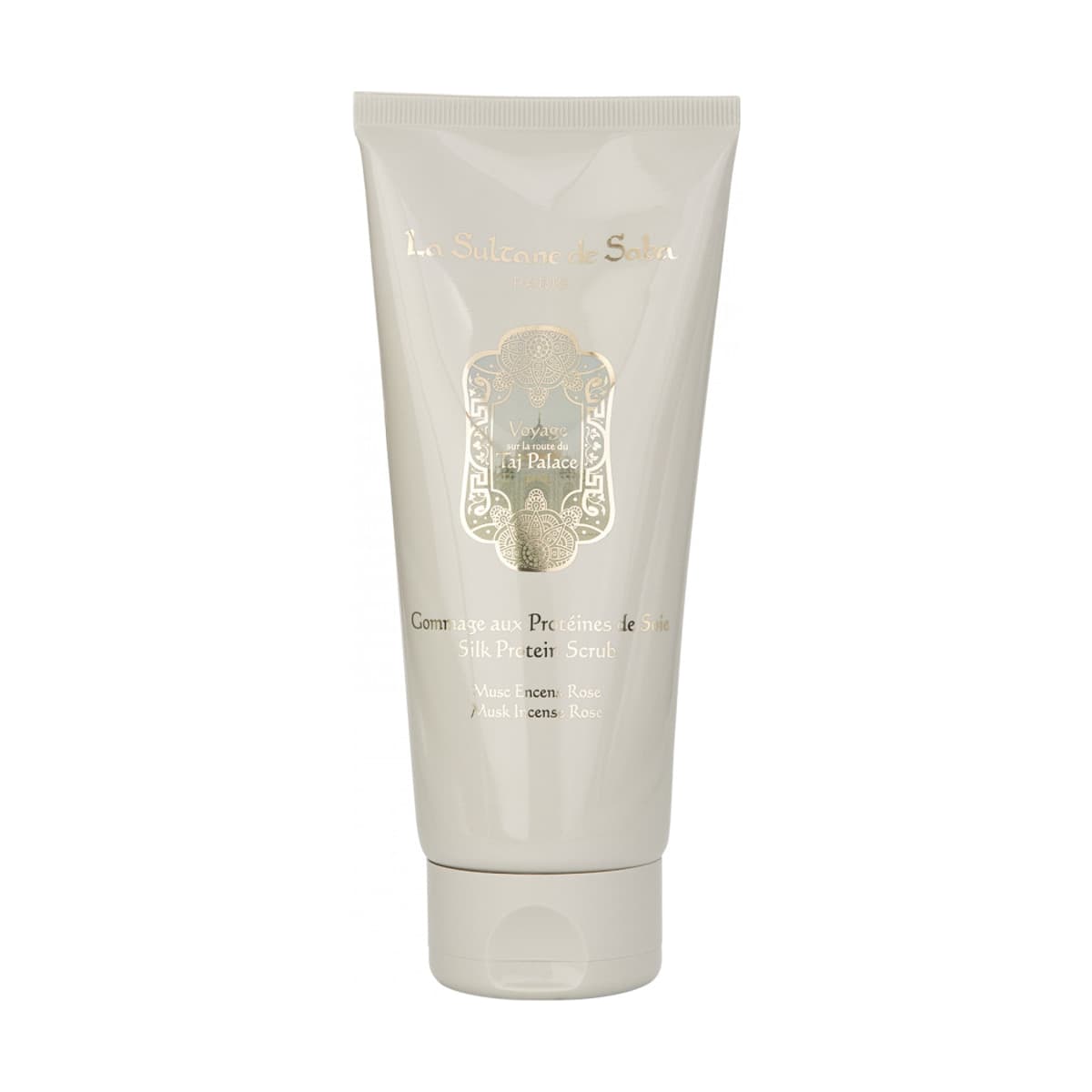 La Sultane De Saba Silk Скраб для тіла Мускус, ладан,троянда Protein Scrub Musk Incense Rose Fragrance