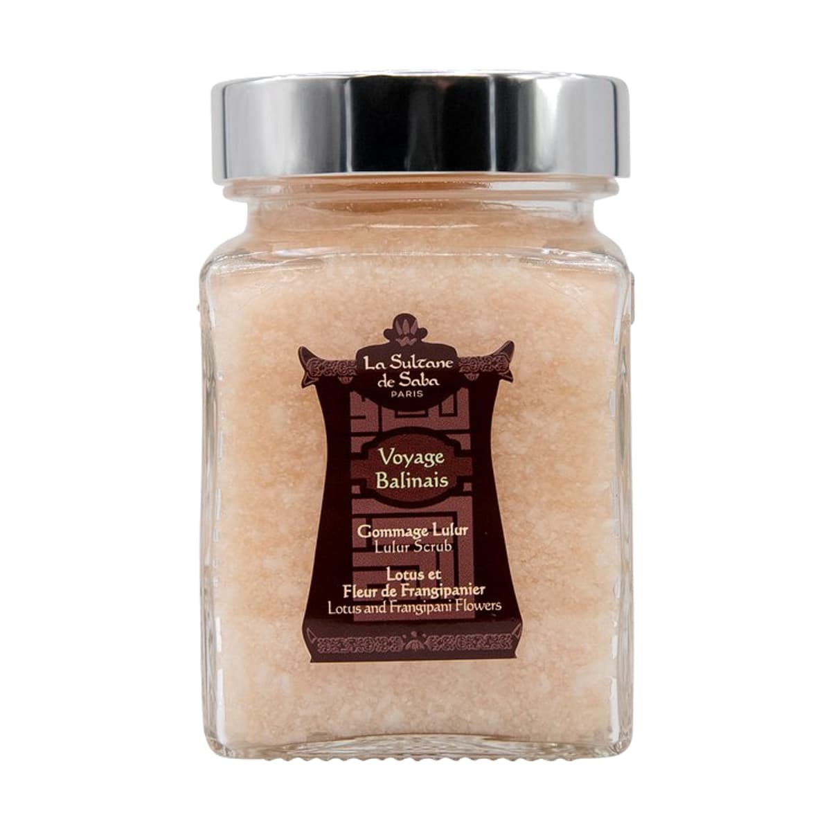 La Sultane De Saba - Гомаж для тіла кокосовий Лотос Франжипані Scrub Bali Lotus & Frangipani Flowers