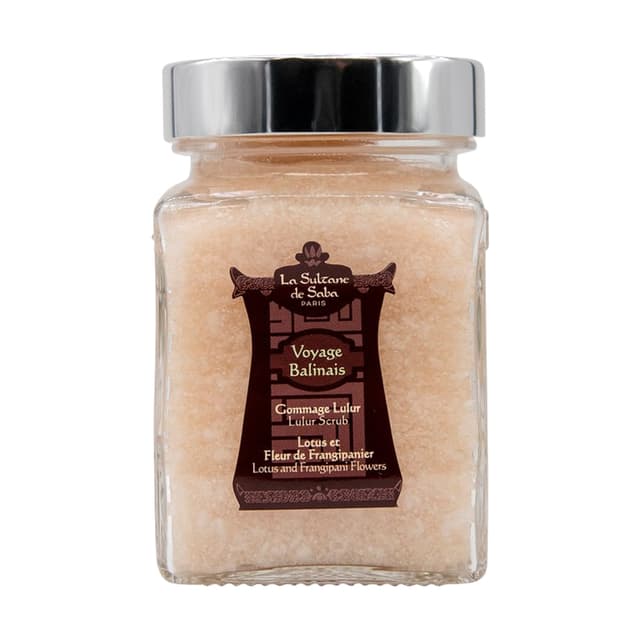 La Sultane De Saba - Гомаж для тіла кокосовий Лотос Франжипані Scrub Bali Lotus & Frangipani Flowers