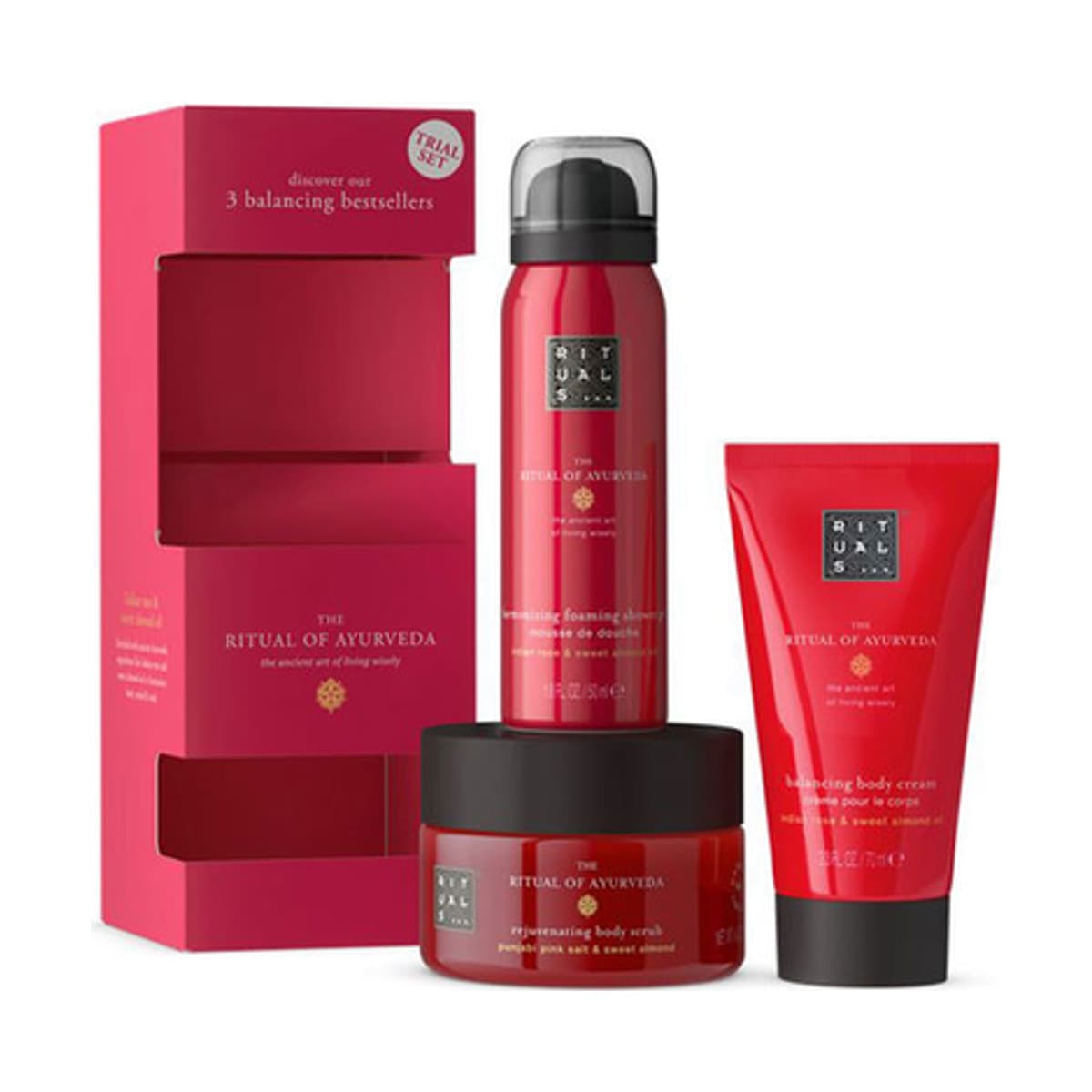 Rituals Набір подарунковий Аюрведа The Ritual of Ayurveda Trial Set discover our 3 balancing bestsellers