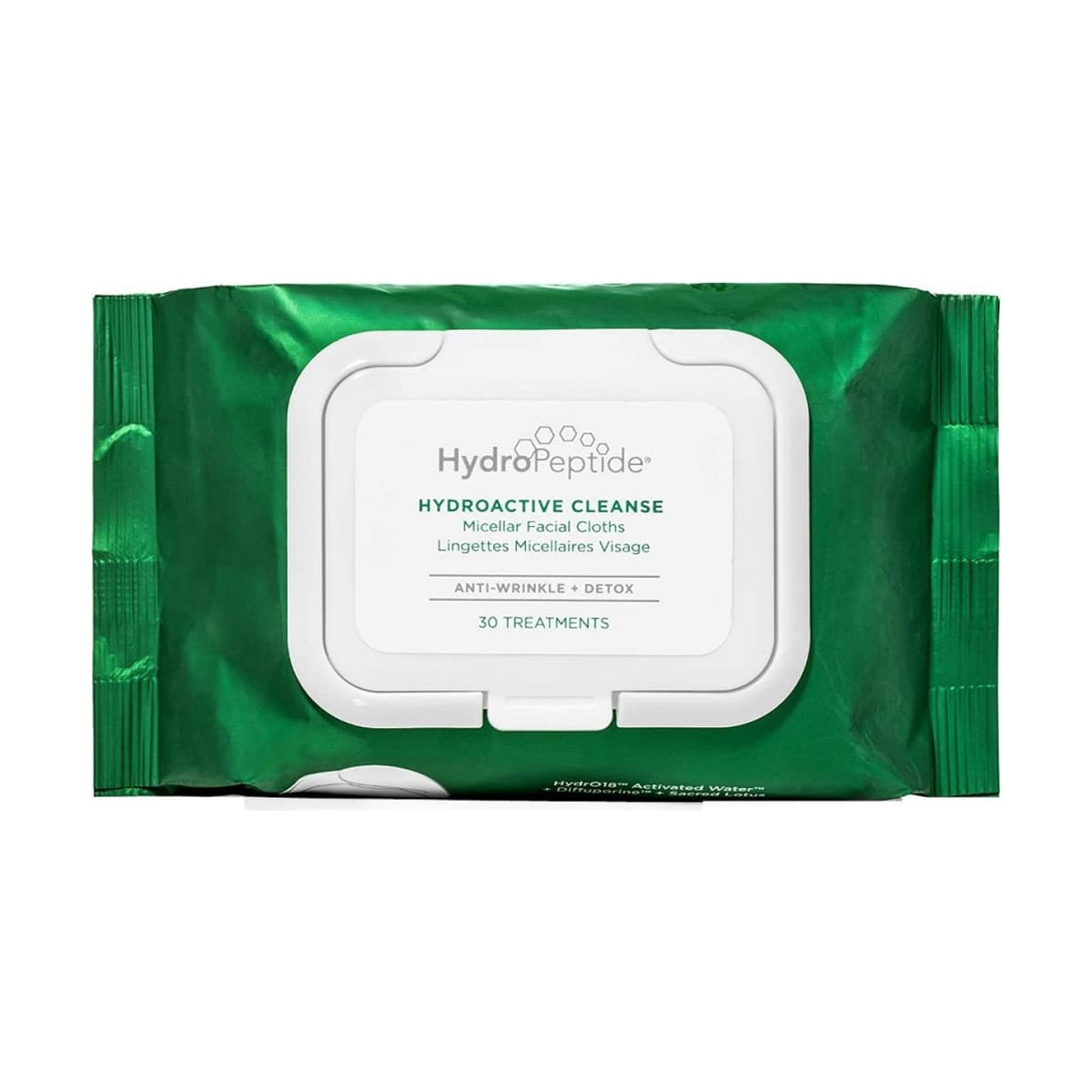 HydroPeptide Очищувальні серветки для обличчя HydroActive Cleanse Packet
