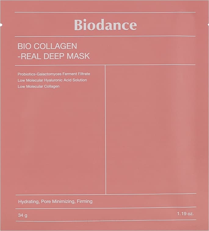 Biodance Колагенова маска для обличчя Bio collagen real deep mask