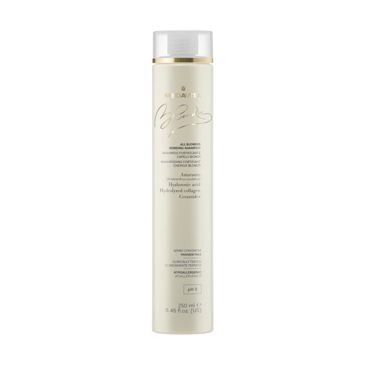 Medavita Зміцнювальний шампунь для всіх відтінків блонду All Blondes Bonding Shampoo