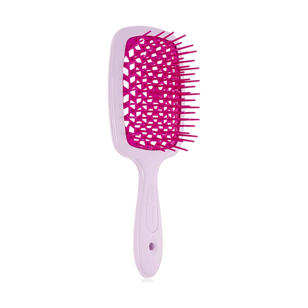 Janeke Superbrush щітка для волосся лавандова з фуксією