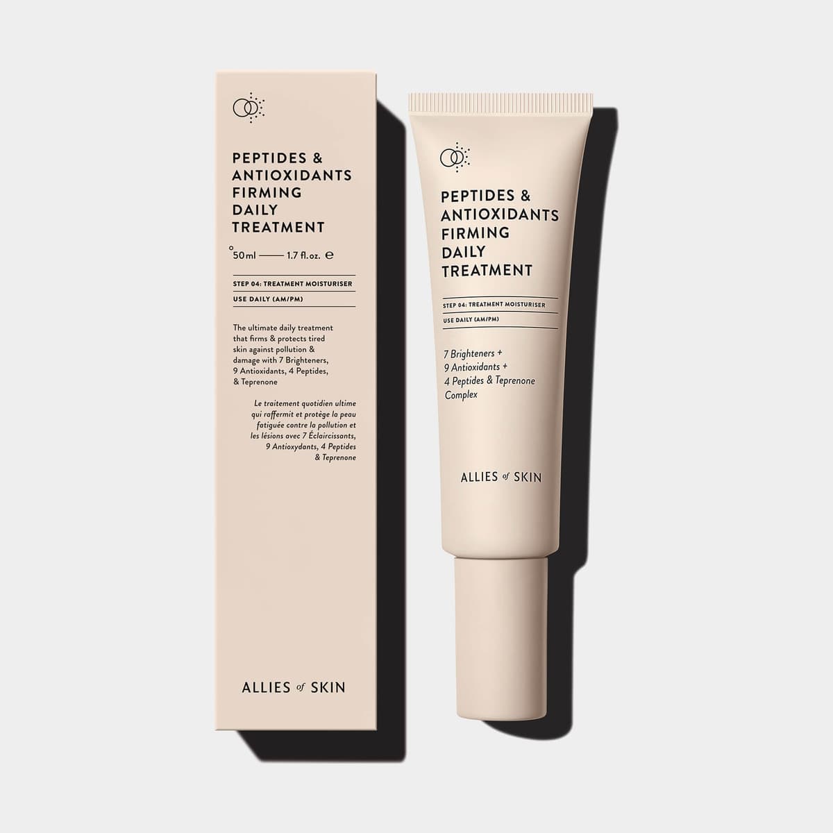 Allies of Skin Крем пептидний для обличчя Peptides & Antioxidants Firming Daily Treatment