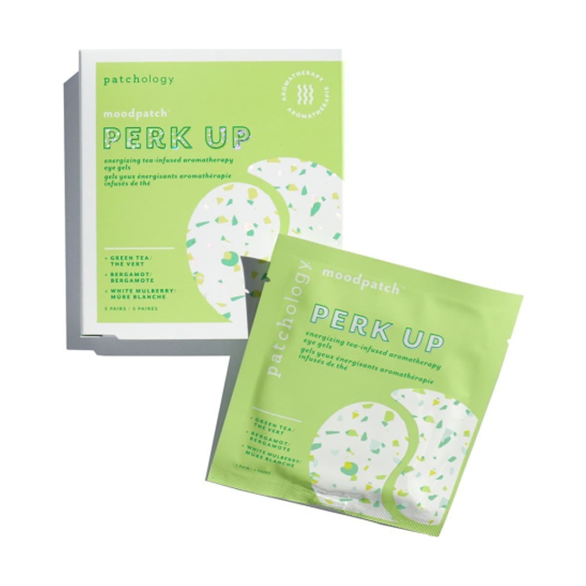 Patchology - Тонізуючі патчі
moodpatch™ Perk Up Eye Gels