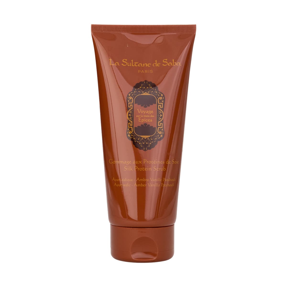 La Sultanе de Saba Скраб для тіла з протеїнами шовка Gommage Silk Protein Scrub Ayurvedic Amber Vanilla Patchouli