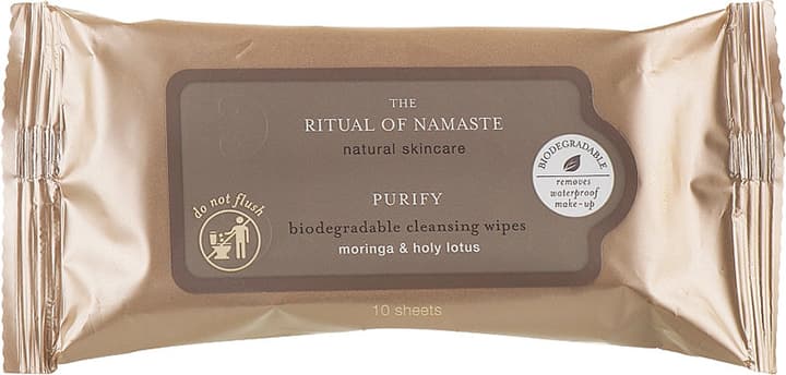 Rituals Серветки для зняття макіяжу The ritual of Namaste Biodegradable cleansing wipes